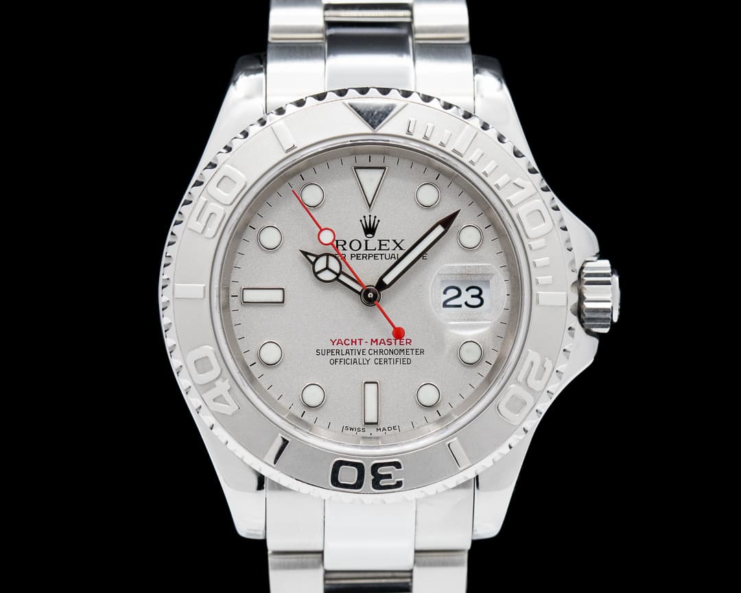 Rolex Yacht Master 16622 Platinum Bezel 