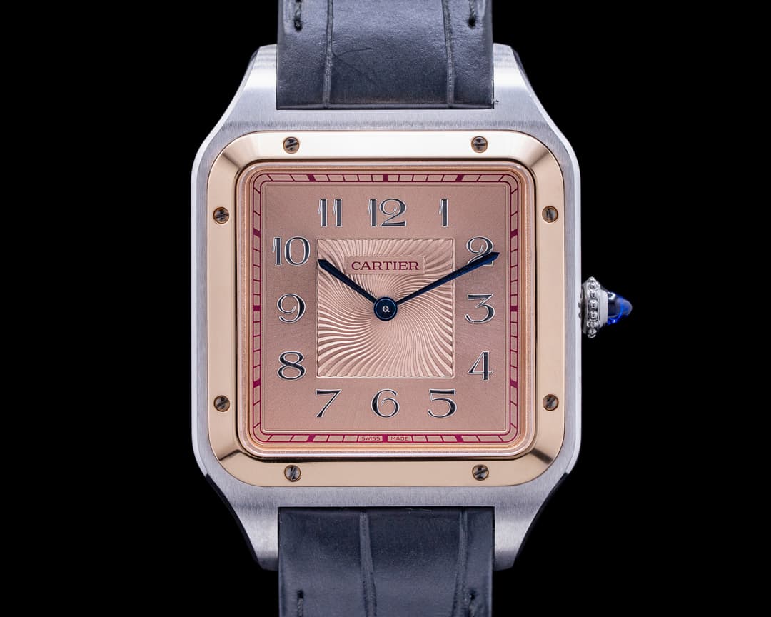 Cartier Santos-Dumont XL 18k Rose Gold/Stainless Steel Limited Edition