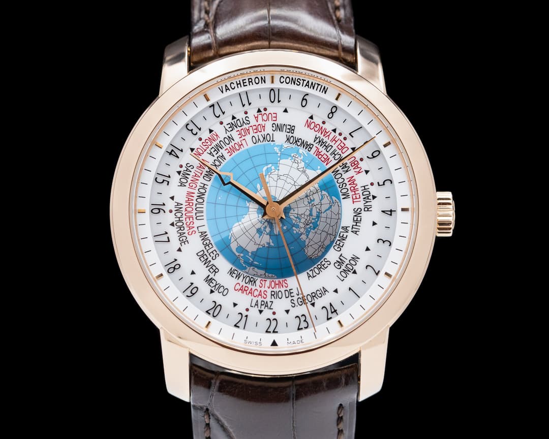Vacheron Constantin Patrimony Traditionnelle World Time Rose Gold