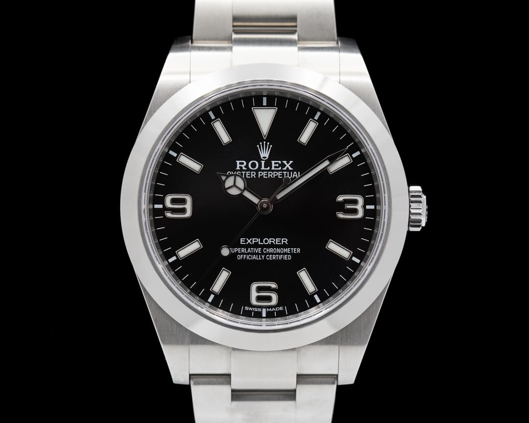 Rolex Explorer I 39MM Mark 2 dial
