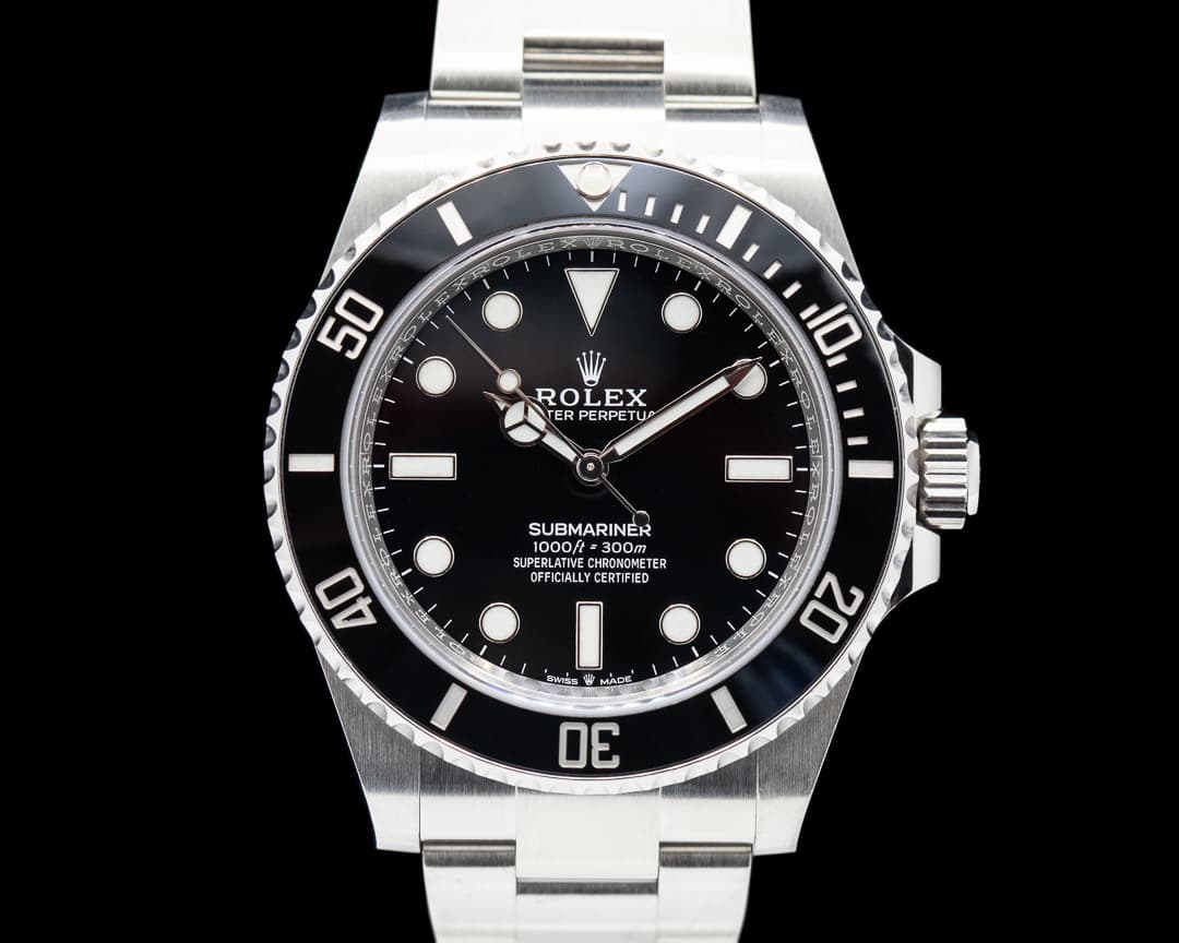 Rolex Submariner 124060 No Date Ceramic Bezel 41MM 2021