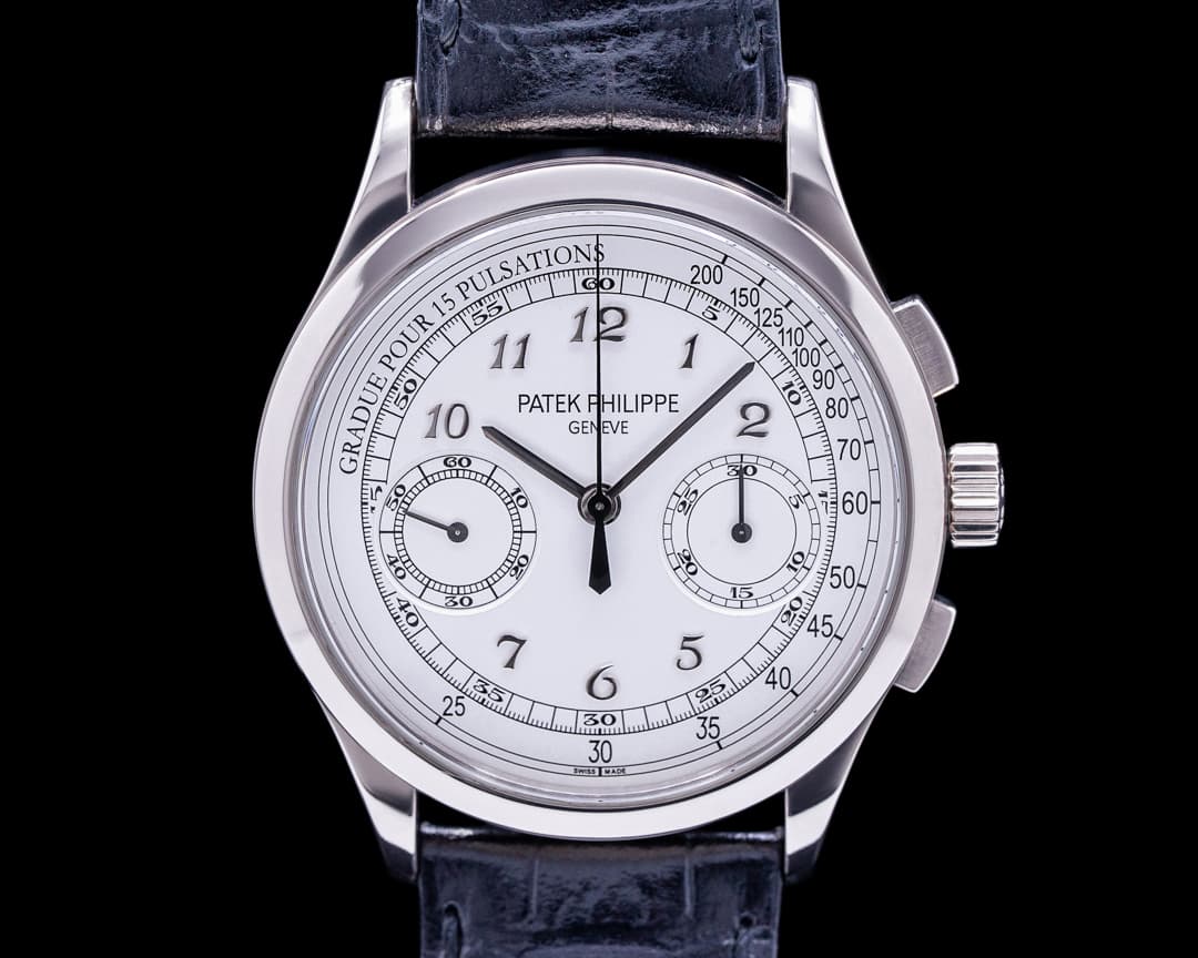 Patek Philippe Chronograph 5170G 18K White Gold / Silver Pulsation 