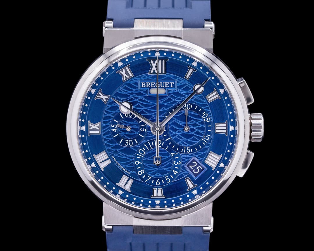 Breguet Marine 18K White Gold Chronograph Blue dial 2022