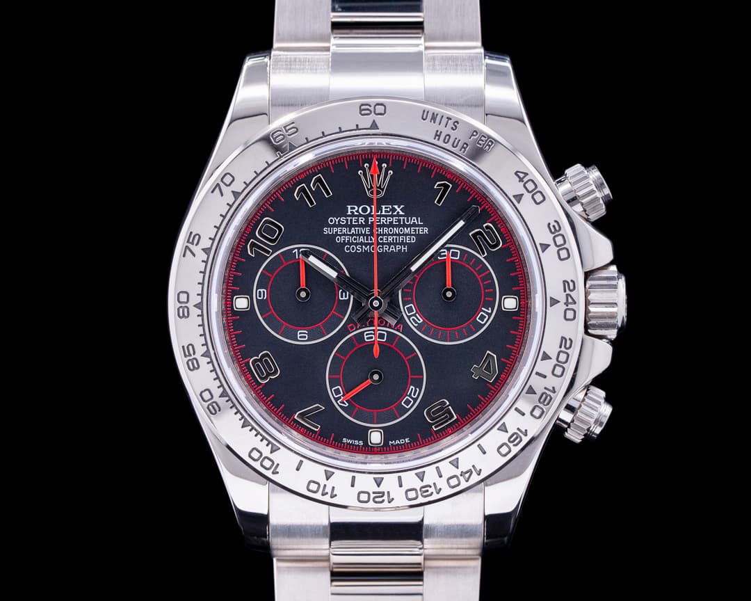 Rolex Daytona 116509 Slate Arabic Racing Dial 18K White Gold