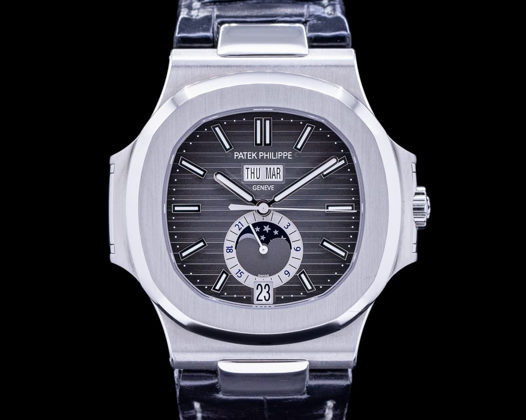 Patek Philippe Nautilus Annual Calendar 5726 Moon SS Grey Dial 2023
