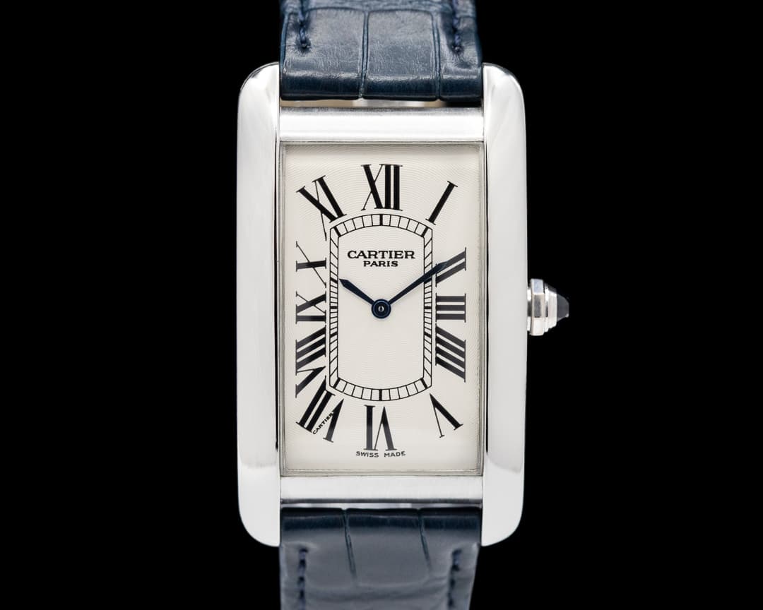 Cartier Collection Privee Tank Americaine Mecanique CPCP Platinum LIMITED