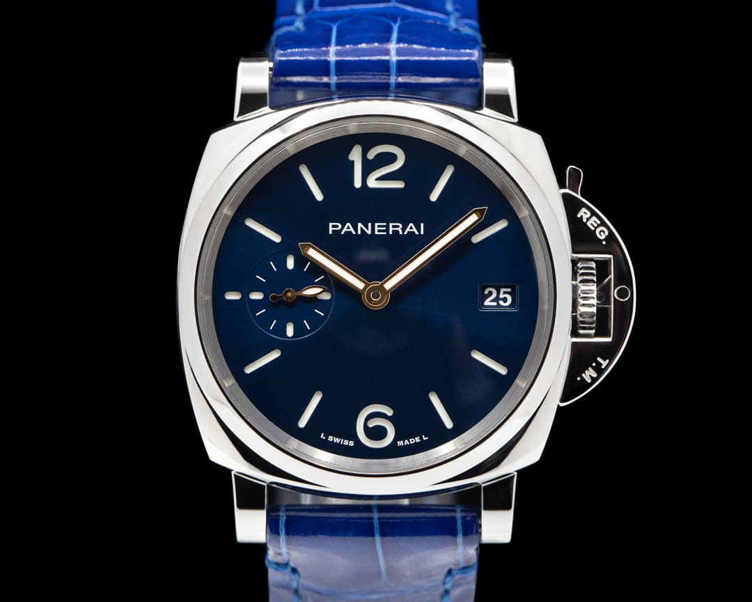Panerai Luminor "Piccolo" Due SS Blue Dial 38mm