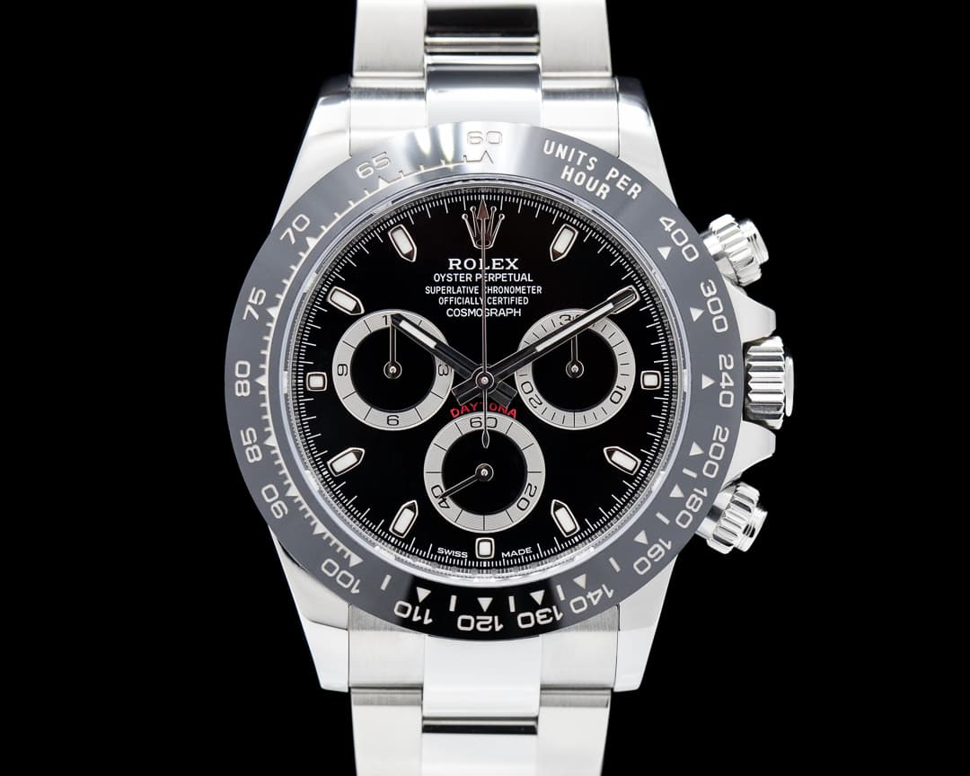Rolex Daytona 116500 Ceramic Bezel SS / Black Dial