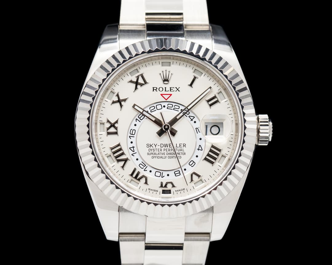 Rolex Sky Dweller 326939 18K White Gold / White Gold  
