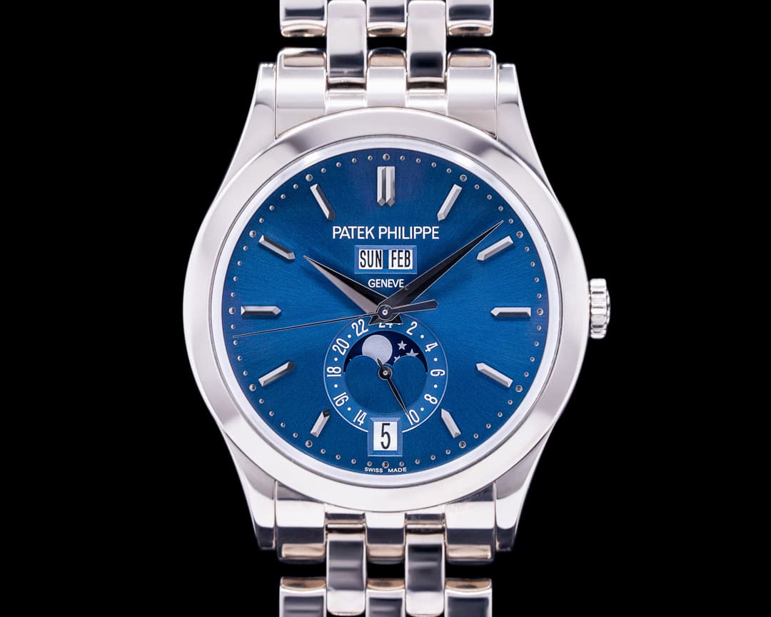 Patek Philippe Annual Calendar 5396/1G Blue Dial 18K White Gold / Bracelet