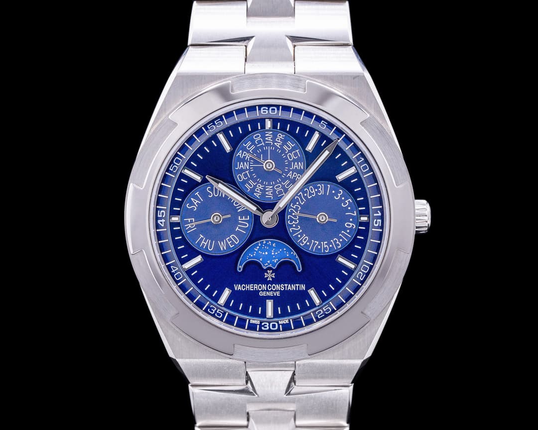 Vacheron Constantin Overseas 4300v Perpetual Calendar Ultra-Thin Blue Dial 18k 