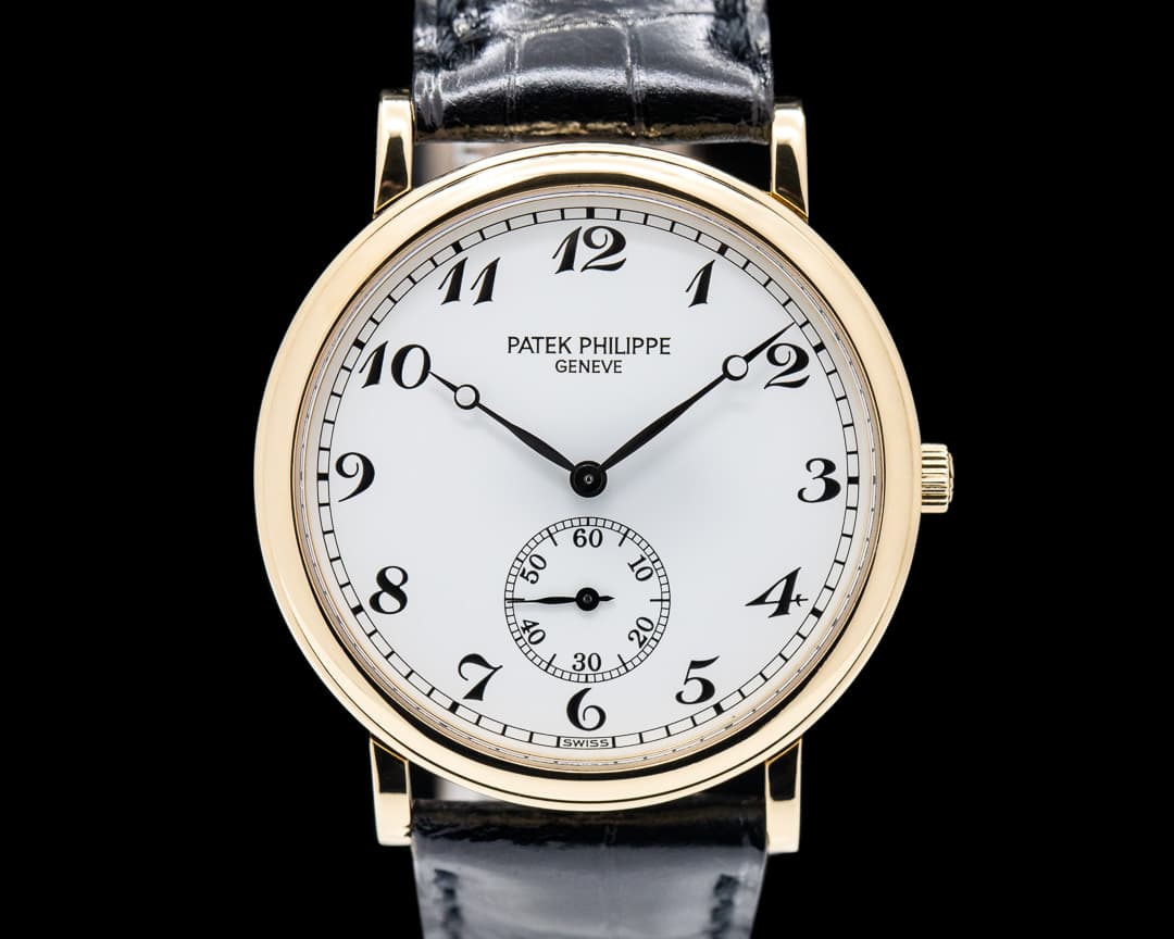 Patek Philippe Calatrava Manual Wind 18K Yellow Gold