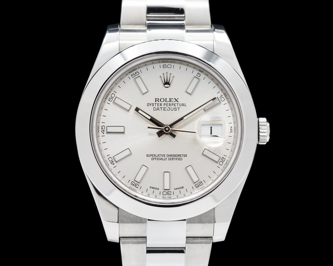Rolex Datejust II SS White Dial 