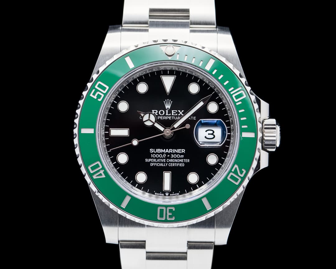 Rolex Submariner Date 126610LV Kermit GREEN Ceramic Bezel 41MM 