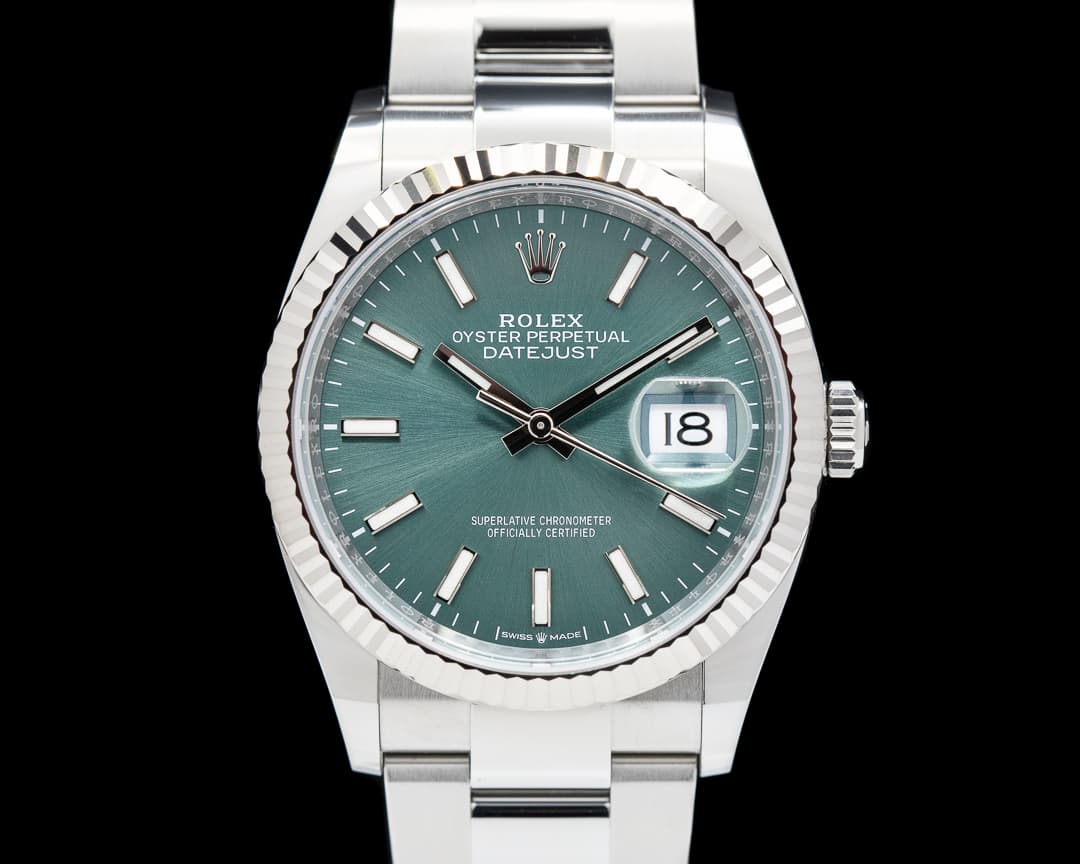 Rolex Datejust "Mint" Stick Dial / Oyster Bracelet 2022