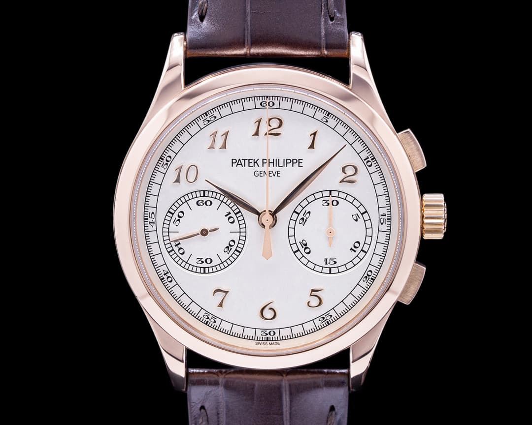 Patek Philippe Chronograph 5170 18K Rose Gold Silver Dial 
