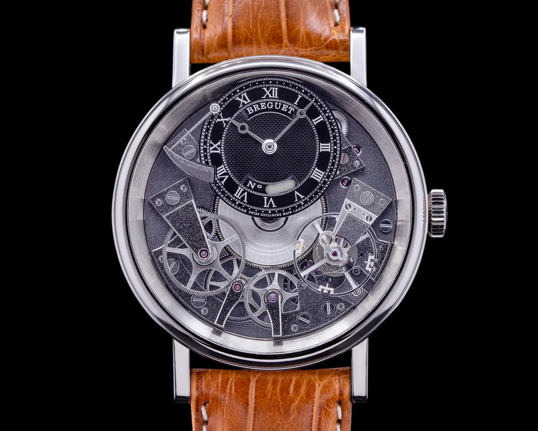 Breguet La Tradition Black Dial 18K White Gold 40MM