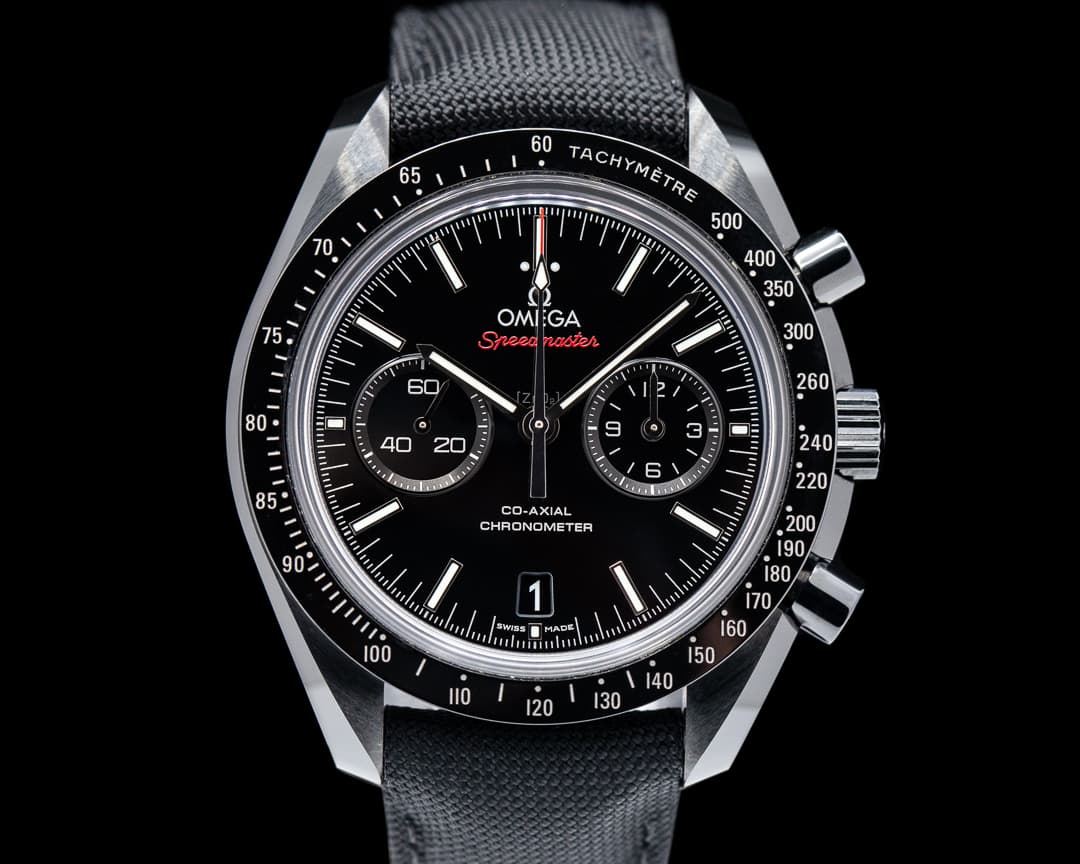Omega Dark Side of the Moon Ceramic / Black Dial 