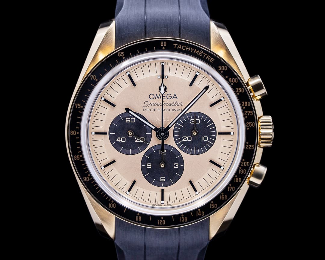 Omega Speedmaster Moonwatch Professional Moonshine Gold