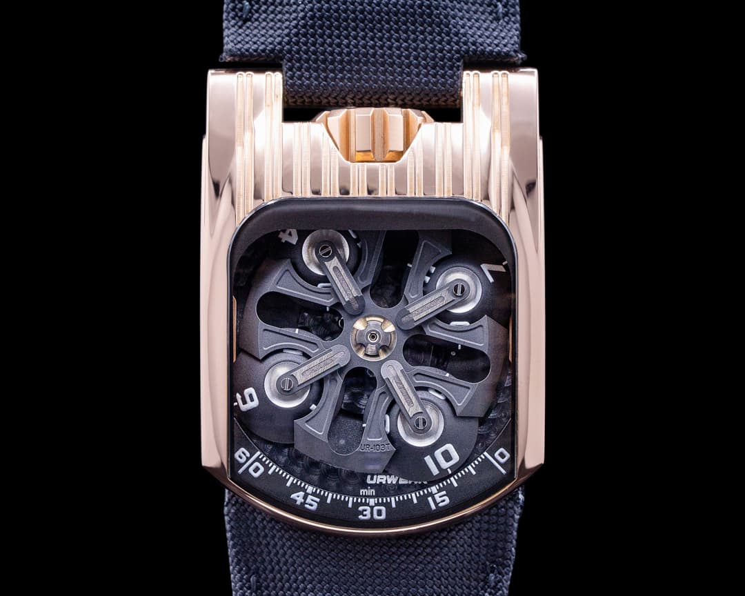 URWERK 103T Tarantula Manual Wind 18k Rose Gold 