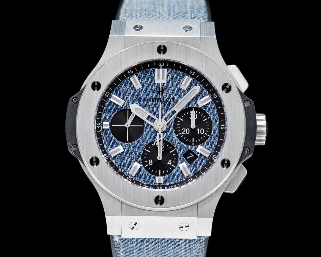 Hublot Big Bang Chronograph Blue Jeans 44mm.