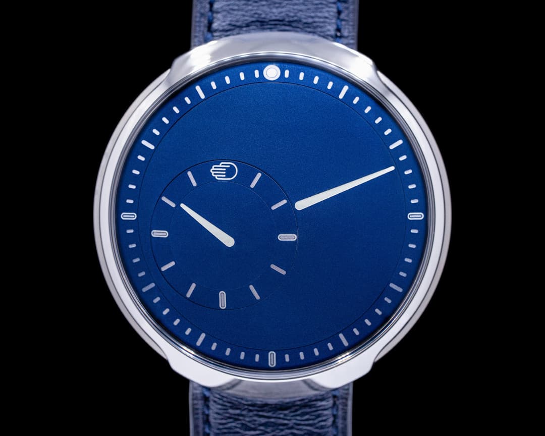 Ressence Type 8 Titanium Blue Dial