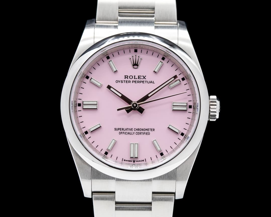 Rolex Oyster Perpetual 126000 36MM SS Pink 