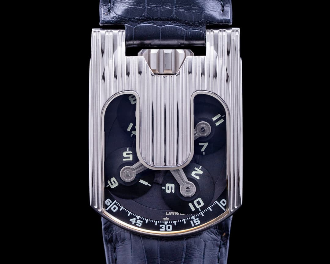 URWERK 103 Manual Wind 18k White Gold FULL SET JUST SERVICED