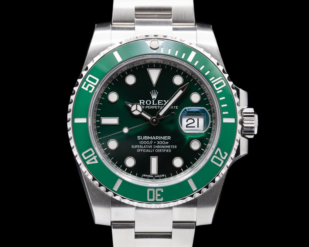 Rolex Submariner "Hulk" Green Ceramic Bezel Green Dial SS 2019