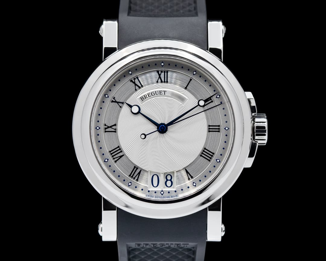 Breguet Marine Big Date SS / Rubber
