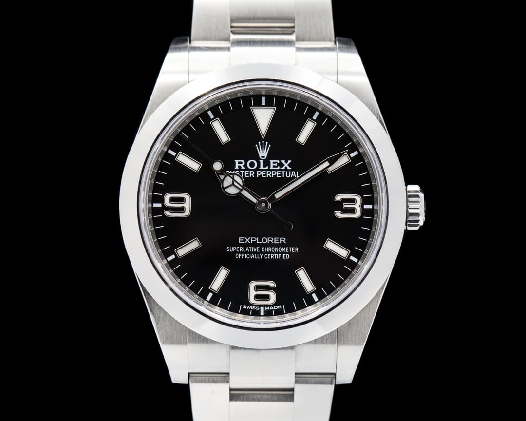 Rolex Explorer I 39MM Mark 2 dial