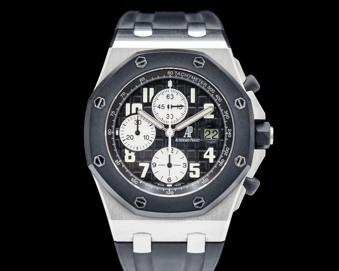Audemars Piguet Royal Oak Offshore Chronograph Rubberclad Black Dial 42MM