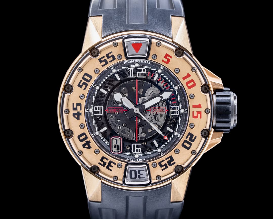 Richard Mille Richard Mille RM028 Automatic Diver Rose Gold