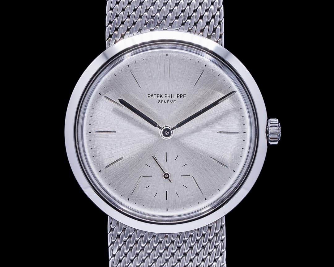 Patek Philippe 3418 Steel Calatrava "Convertible" ORIGINAL CERT 