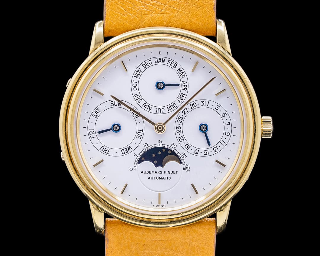 Audemars Piguet Quantieme Perpetual Calendar 18K Yellow Gold FULL SET