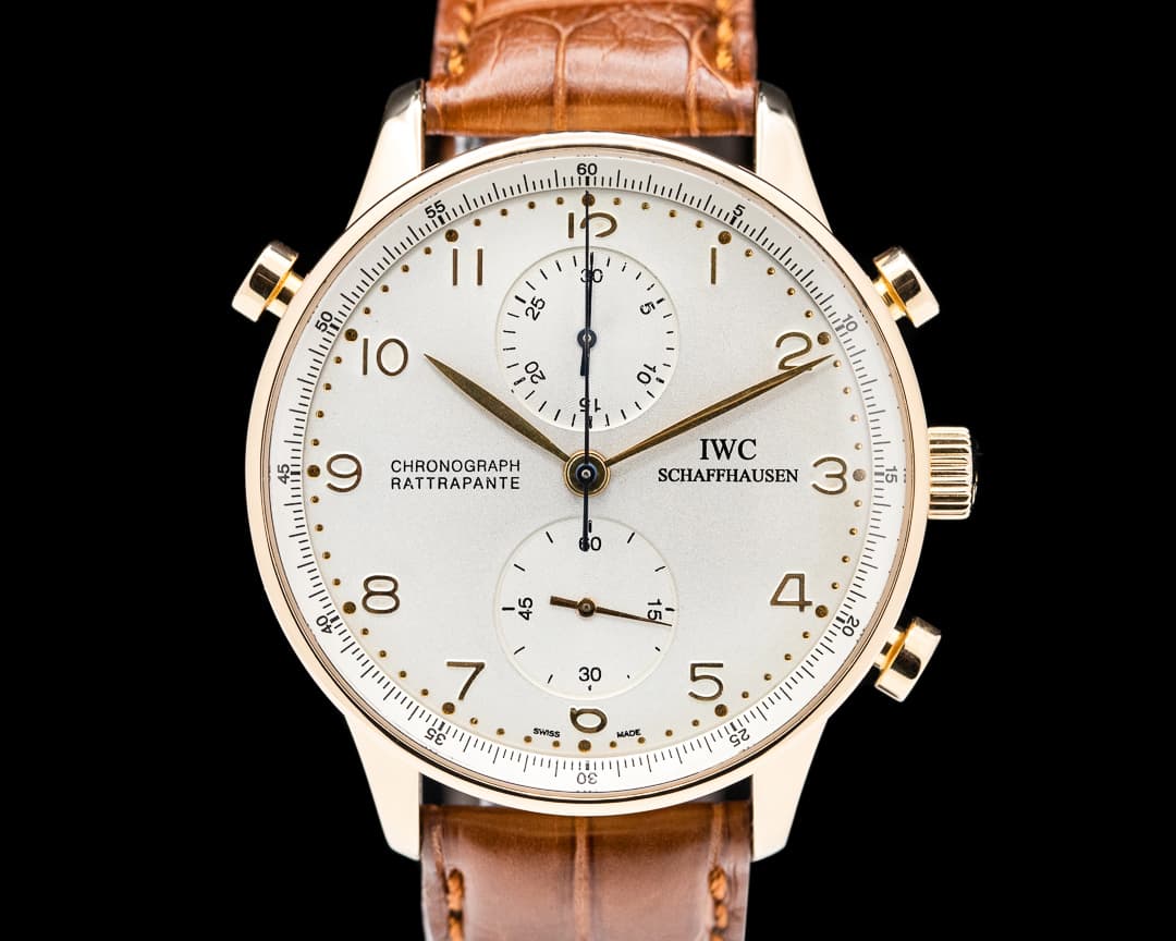 IWC Portuguese Chronograph Split Second 18K Rose Gold