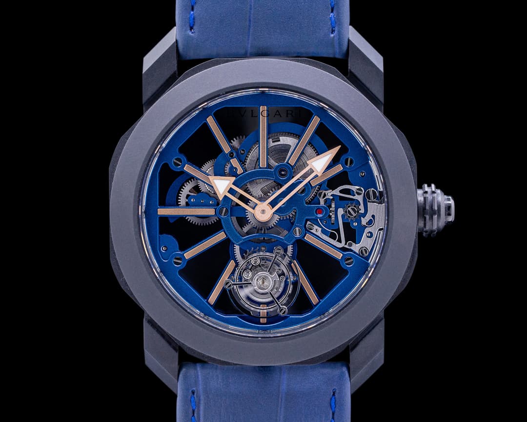 Bulgari Octo Roma Tourbillion Sapphire Limited to 50 Pieces 