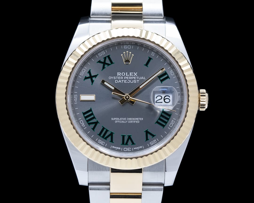 Rolex Datejust II 126333 "Wimbledon" Dial 18K / SS 41MM 2020