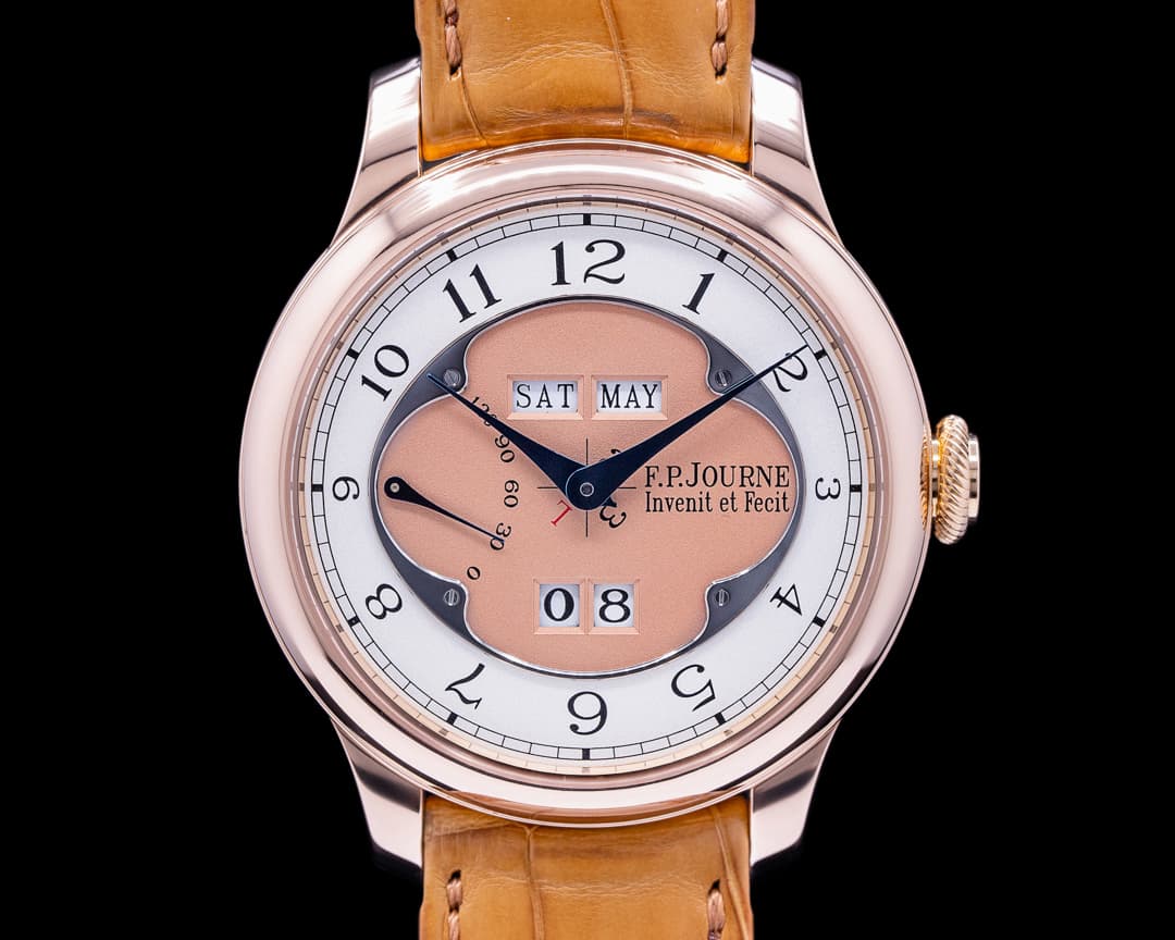 F. P. Journe Octa Quantieme Perpetual Calendar Rose Gold Salmon Dial 42MM