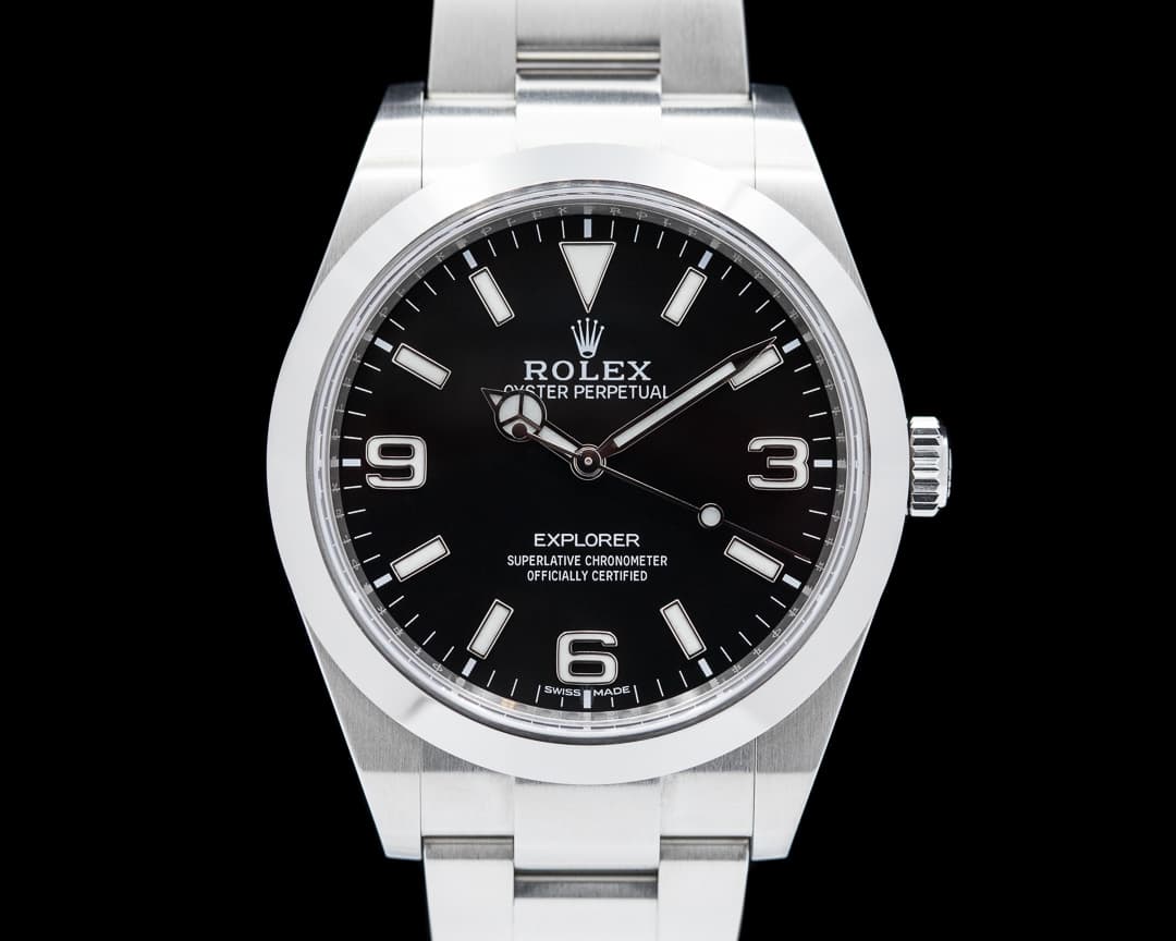 Rolex Explorer I 39MM Mark 2 dial