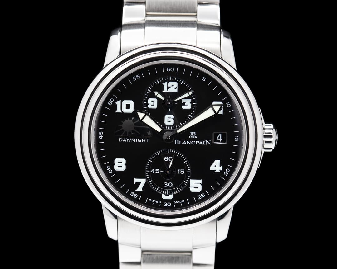 Blancpain Leman Timezone Military Dial SS