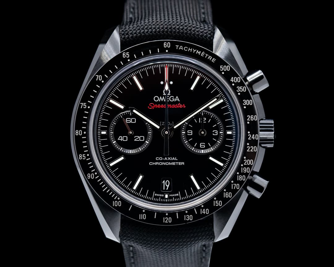 Omega Dark Side of the Moon Ceramic Black Dial 