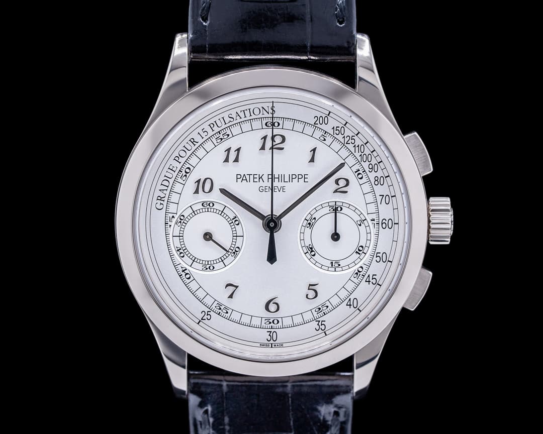 Patek Philippe Chronograph 5170G 18K White Gold / Silver Pulsation 