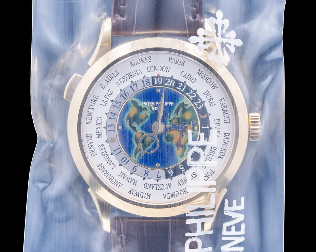 Patek Philippe World Time 5231J Enamel Dial 18K Yellow Gold UNWORN SEALED 