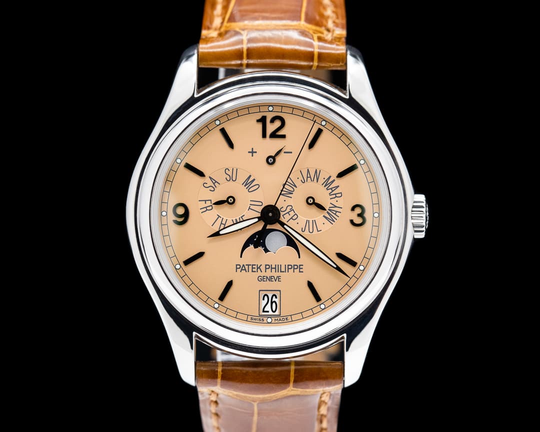 Patek Philippe Advanced Research 5450P Annual Calendar Platinum Salmon Dial Limited 