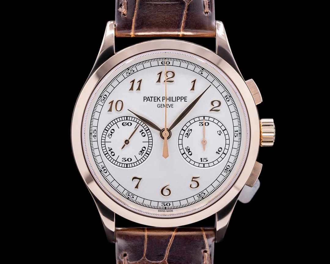 Patek Philippe Chronograph 5170 18K Rose Gold Silver Dial