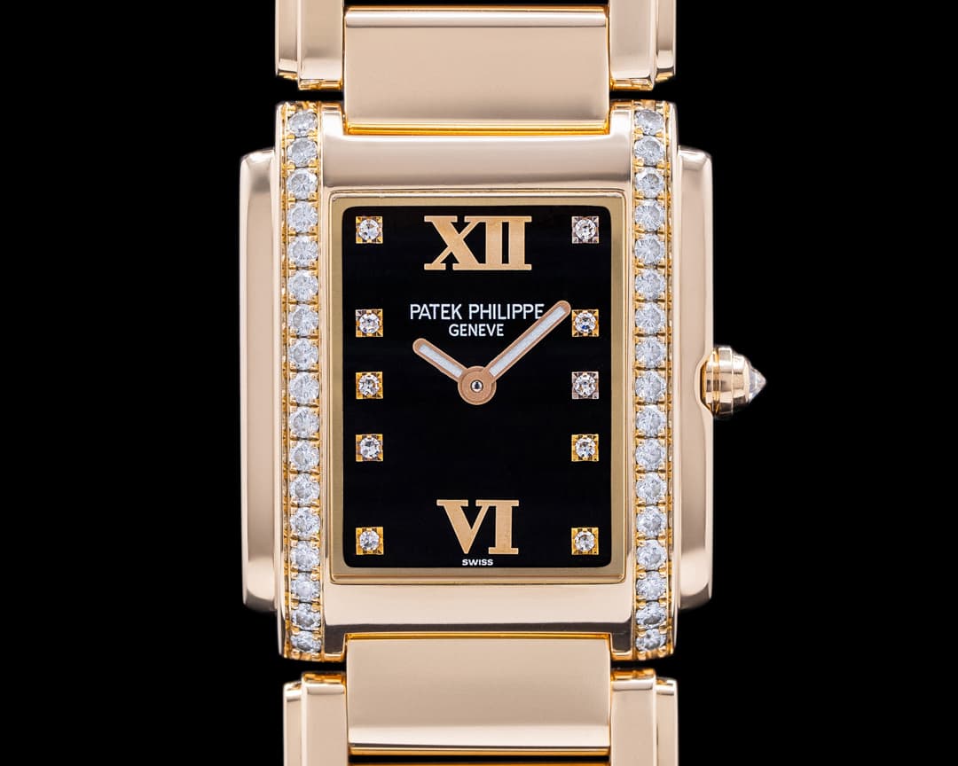 Patek Philippe Ladies Twenty 4 18K Rose Gold / Diamond Dial