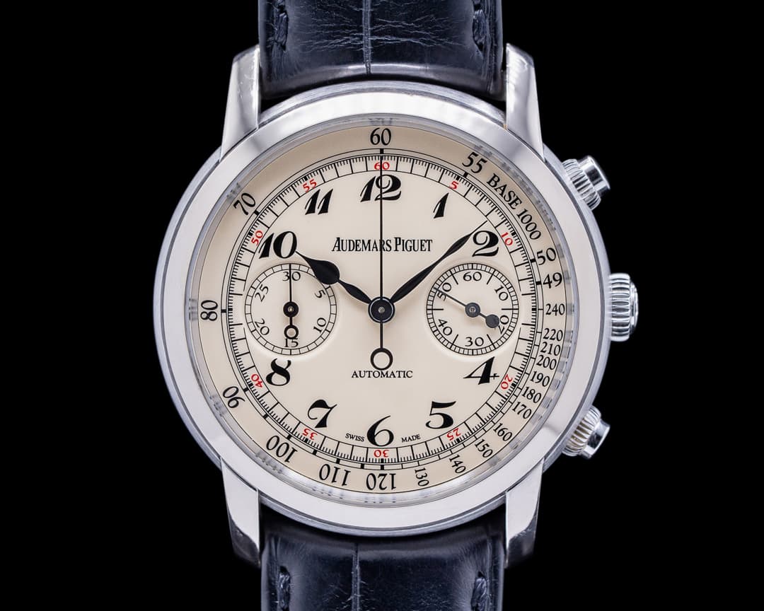 Audemars Piguet Jules Audemars Chronograph 18K White Gold