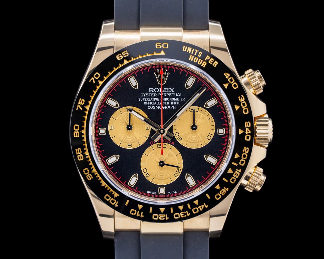 Rolex Daytona 116518LN Black Dial 18K Yellow Gold