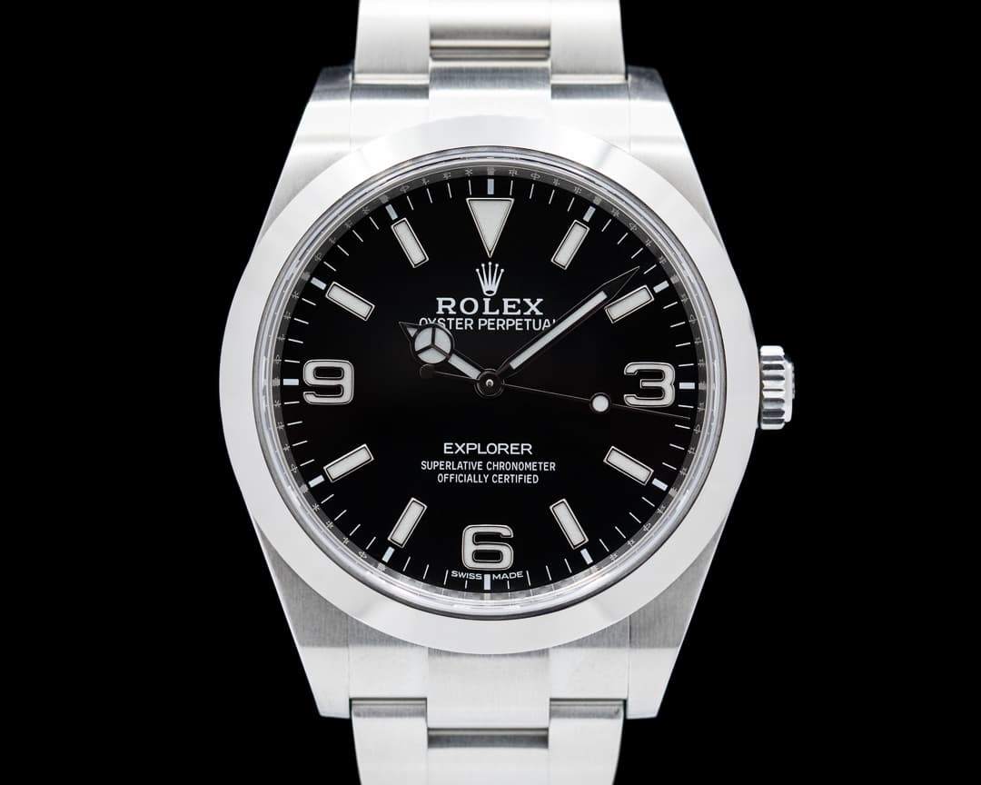 Rolex Explorer I 39MM Mark 2 dial